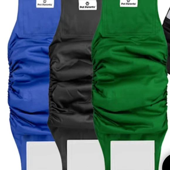 Belly Bands for Dogs NIP set of 3 Sz. M - Picture 3 of 7